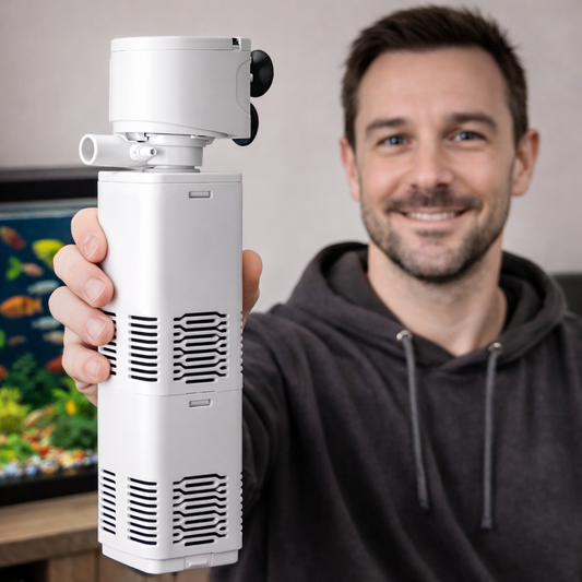 HydroPure JY-800F™ - Filtru Intern Acvariu 20W, 880 L/h, pentru acvarii 60–80 cm