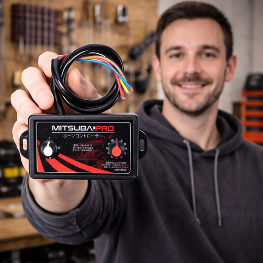 MITSUBA PRO™ – Controller electronic pentru claxon auto, 20 tonuri