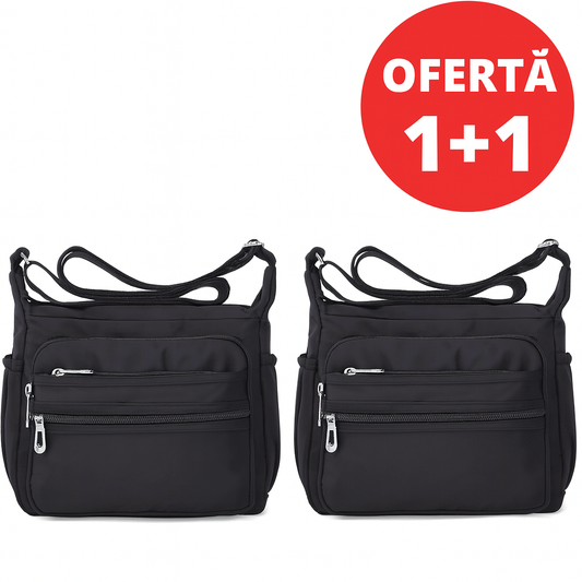 🔥OFERTA 1+1🔥Geanta Usoara cu Buzunare Multiple