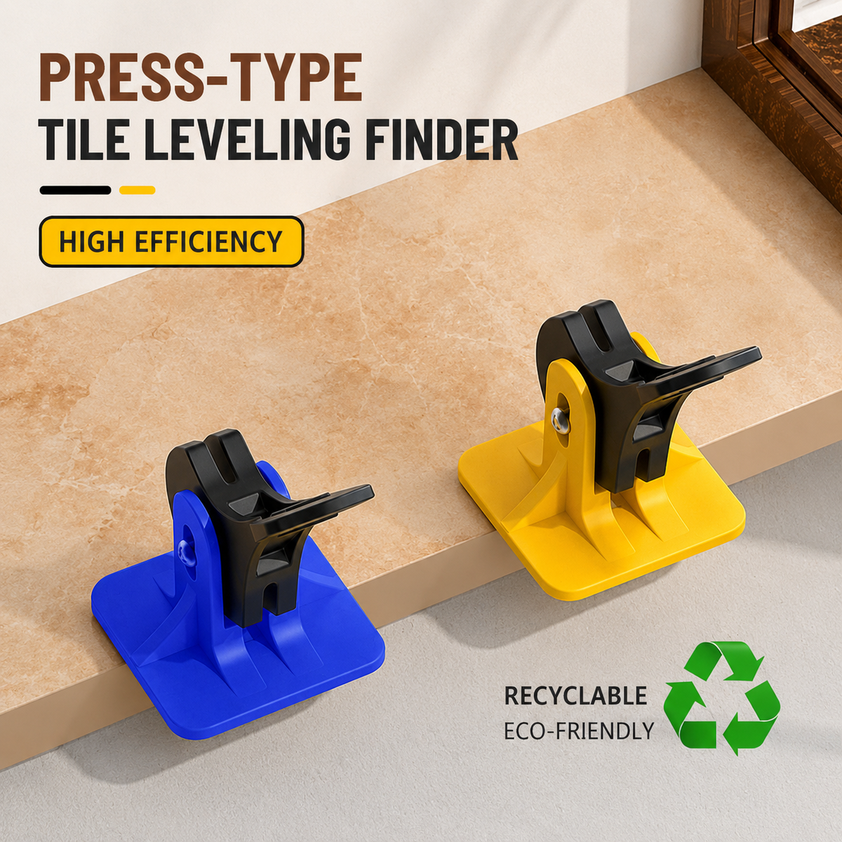 NIVELIX™ Sistem Reutilizabil pentru Nivelarea Placilor (50 buc)