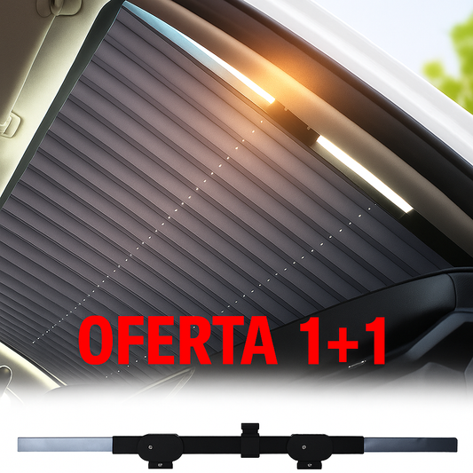 🔥OFERTA 1+1🔥ProShade™ Parasolar Tip Jaluzea pentru Parbriz si Luneta (80x200cm)