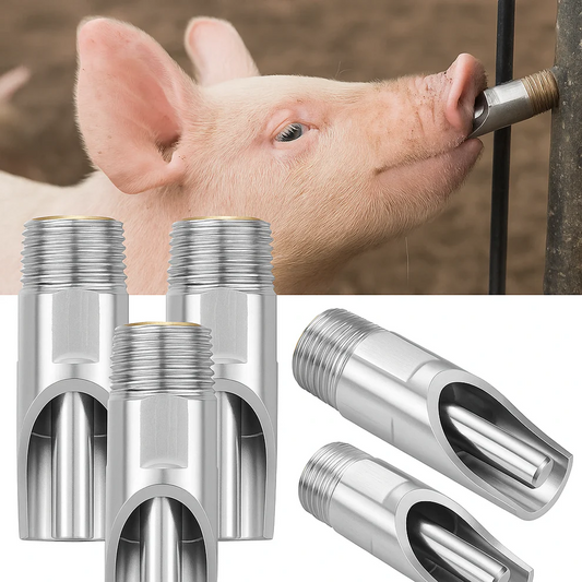 Pigex™ - Set 5 Niplu Automat pentru Adapare Porci si Animale Domestice