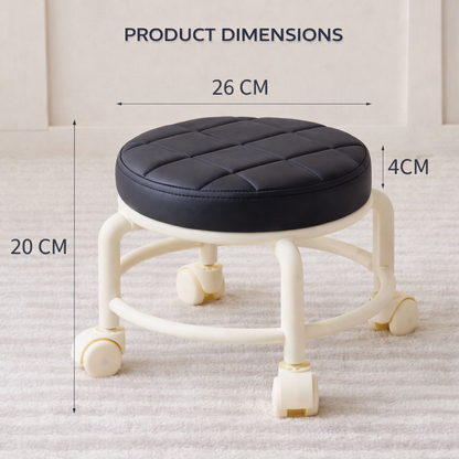 🔥OFERTA 1+1🔥RollSeat™ – Scaun Compact cu Roti pentru Casa
