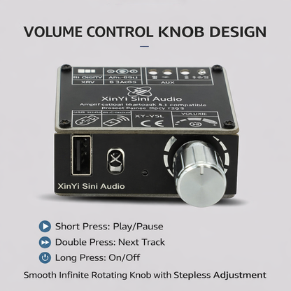 Ampify™ – Amplificator Audio Bluetooth 100W (50W + 50W)