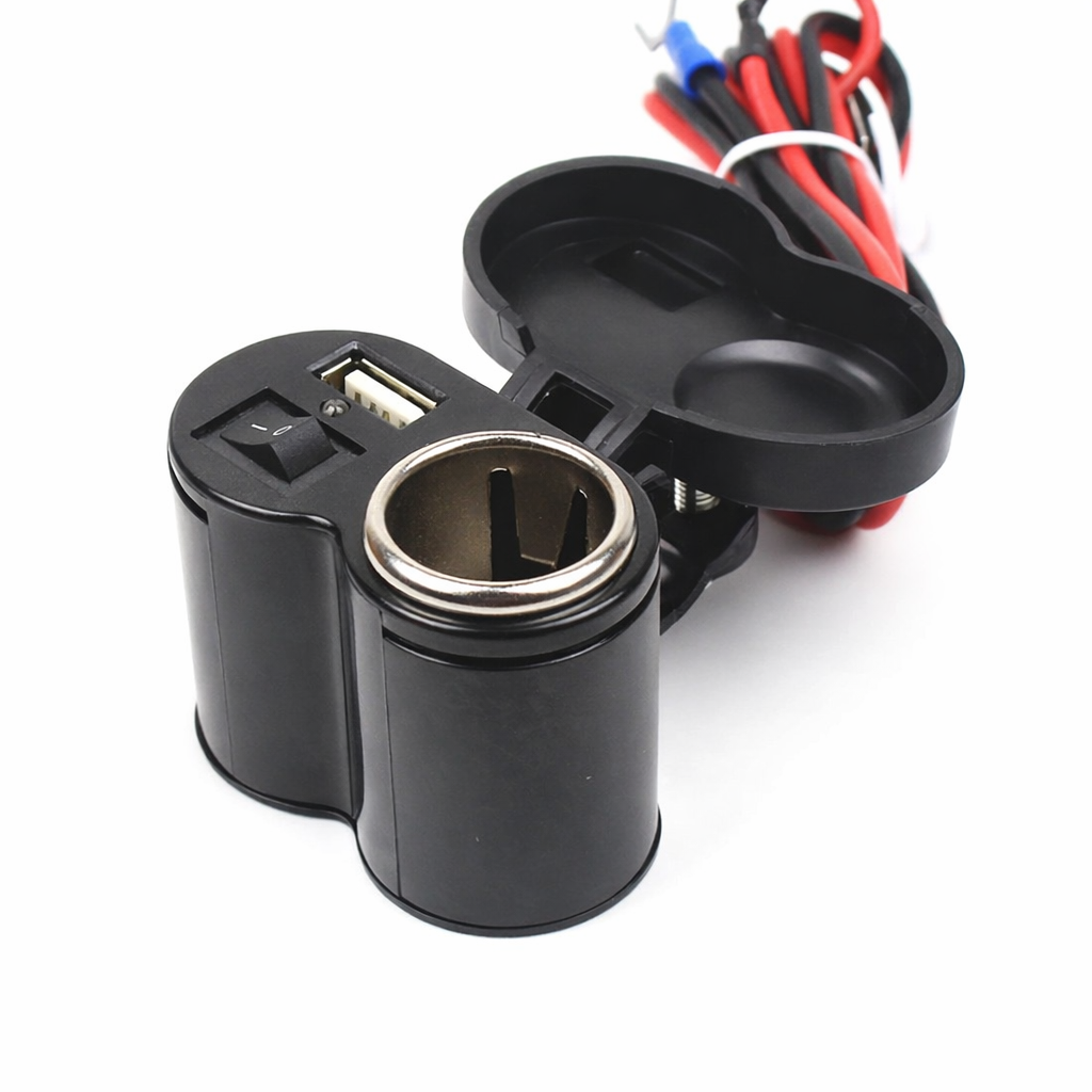 🔥OFERTA 1+1🔥PowerMount™ - Incarcator USB + Priza Bricheta pentru Ghidon