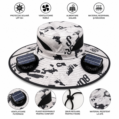 Solaris™ – Palarie cu Racire Solara si Protectie UV