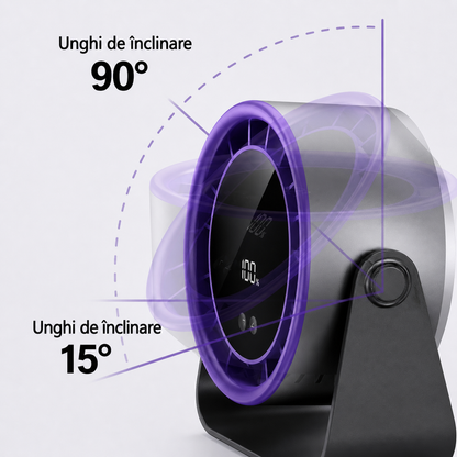 Vortiq™ – Ventilator Inteligent Ultra Silent cu Display Digital