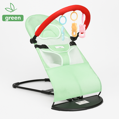 Lullio™ – Balansoar Ergonomic cu Miscare Naturala si Jucarii Interactive