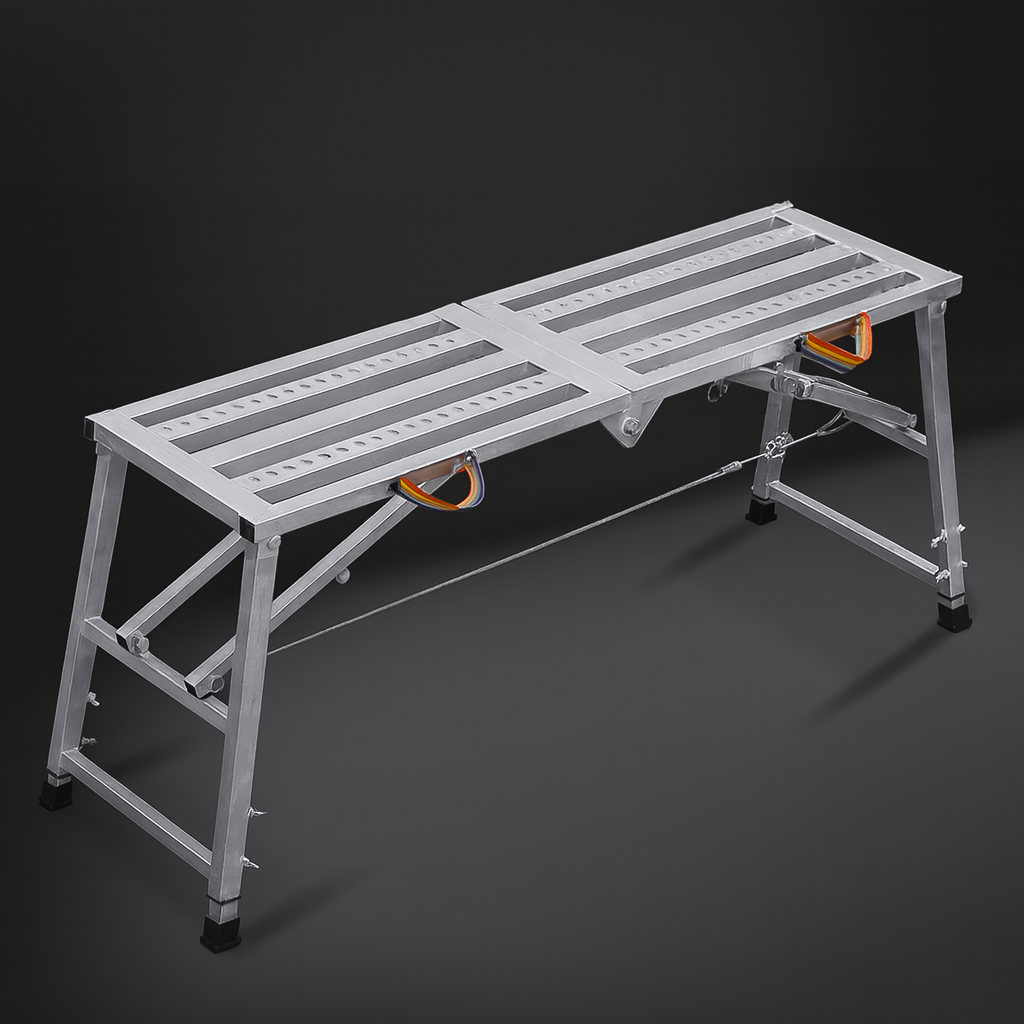 Masa/Scaffold Pliabil din Aluminiu – Reglabil pe Inaltime