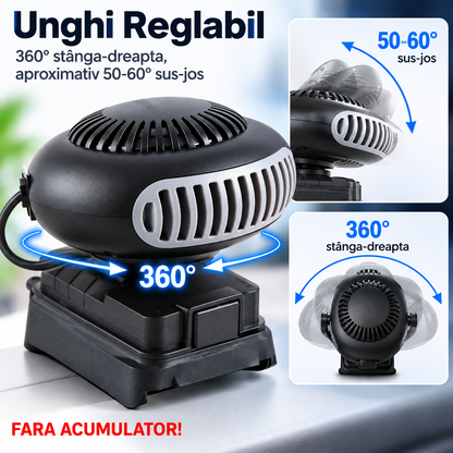 HeatForce™ - Aeroterma Portabila cu Aer Cald