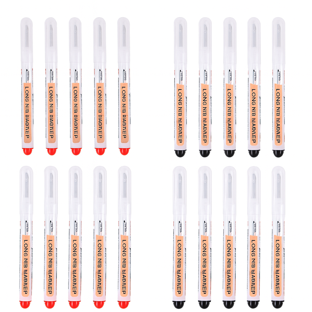 🔥OFERTA 10+10🔥Markere Impermeabile cu cap lung pentru constructii
