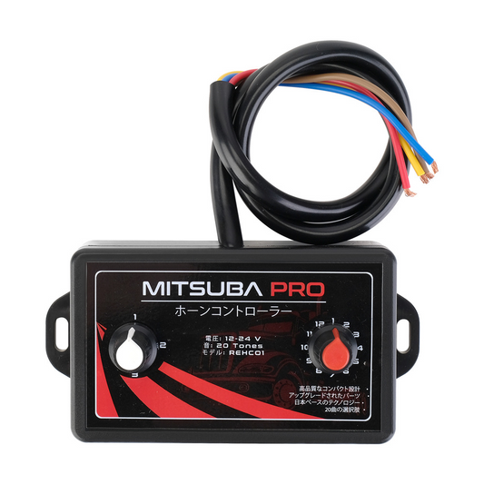 MITSUBA PRO™ – Controller electronic pentru claxon auto, 20 tonuri