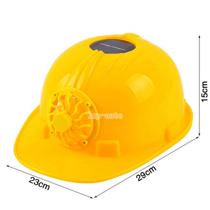 CoolHard™ - Casca cu ventilator si panou solar