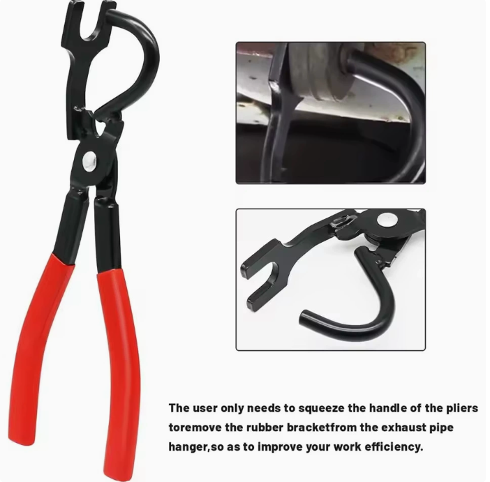 🔥OFERTA 1+1🔥ExhausTool™ – Cleste Profesional pentru Demontarea Suporturilor de Cauciuc de la Tevile de Esapament
