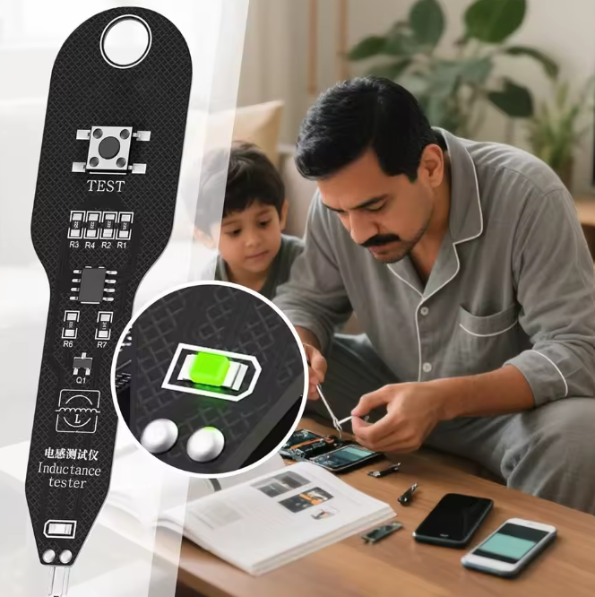 InductoScan™ – Tester Profesional pentru Detectare Inductanta si Diagnosticare Electronica