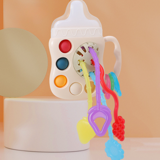 SensoryBottle™ – Jucarie Senzoriala Montessori 6 in 1 pentru Bebelusi