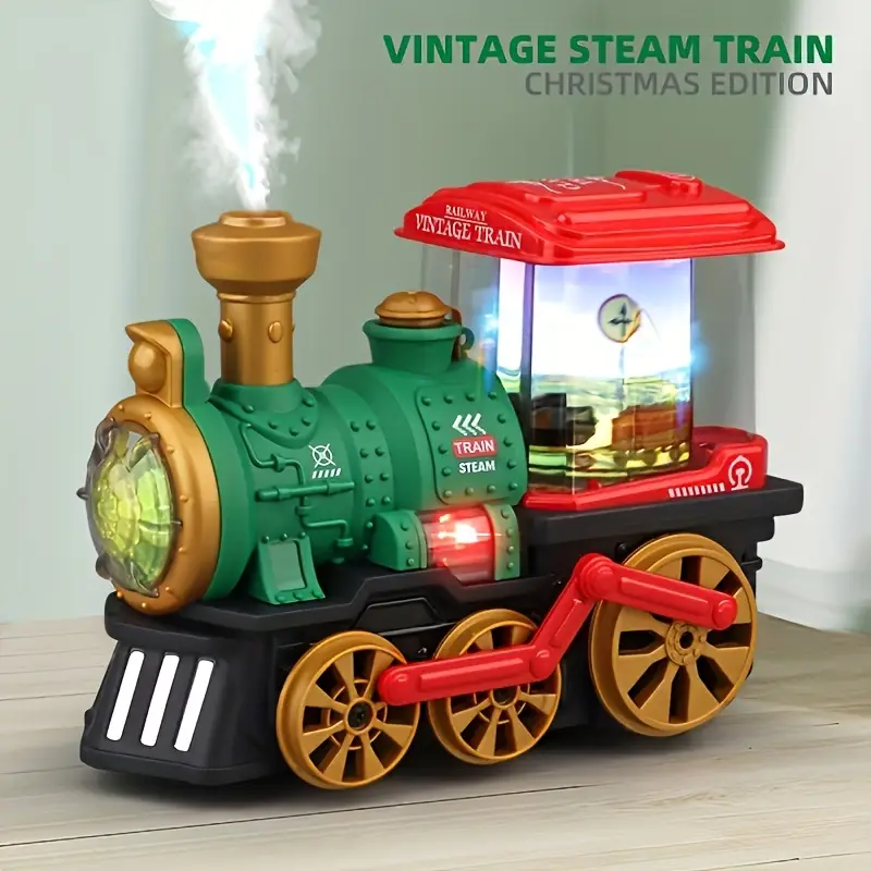 MagicSteam™ - Trenulet Electric cu Aburi, Lumini si Sunete