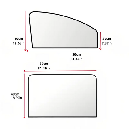 Solero™ – Set 4 Parasolare Magnetice Auto