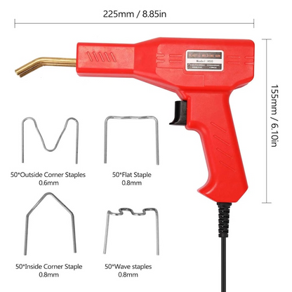 PlastFix™  Aparat electric pentru repararea si consolidarea componentelor din plastic