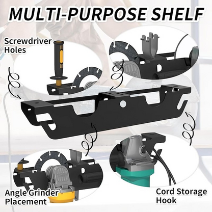 TOOLRACK™  Suport Metalic de perete pentru Polizor