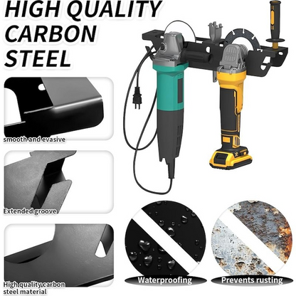 TOOLRACK™  Suport Metalic de perete pentru Polizor