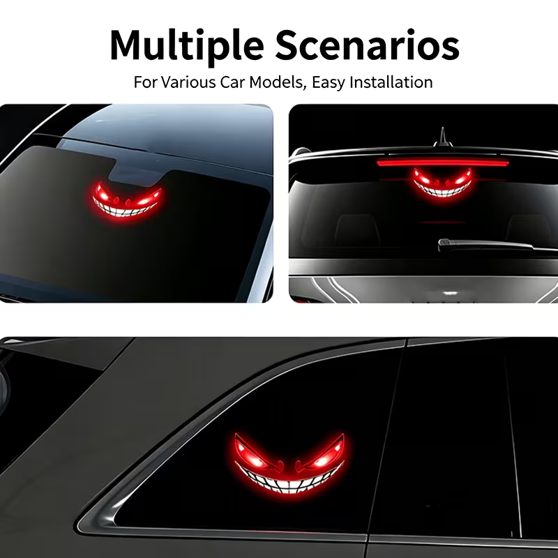 NIGHTFANG™ -  Lumina decorativa auto cu LED rosu