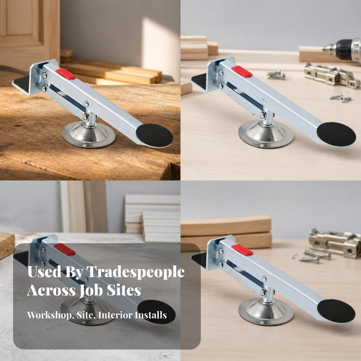 DOORLIFT™  Dispozitiv cu Actionare la Picior pentru Ridicarea Usilor