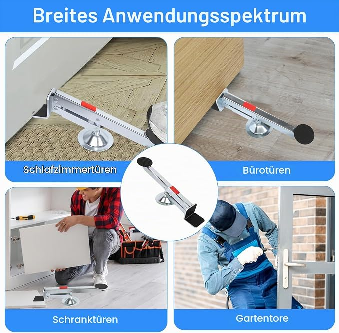 DOORLIFT™  Dispozitiv cu Actionare la Picior pentru Ridicarea Usilor