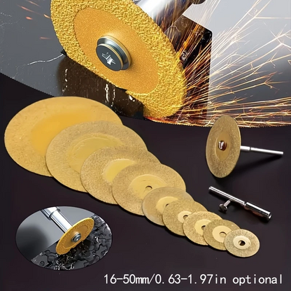 BladePro™ – Set Discuri Diamantate Sinterizate 40mm cu Ax de Fixare