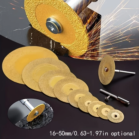 BladePro™ – Set Discuri Diamantate Sinterizate 40mm cu Ax de Fixare
