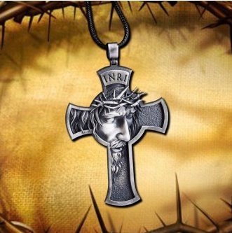 Pandantiv Iisus Hristos Crucifix - ShopGuru