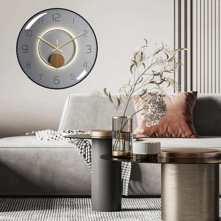 Ceas de Perete Modern – 35 cm Diametru
