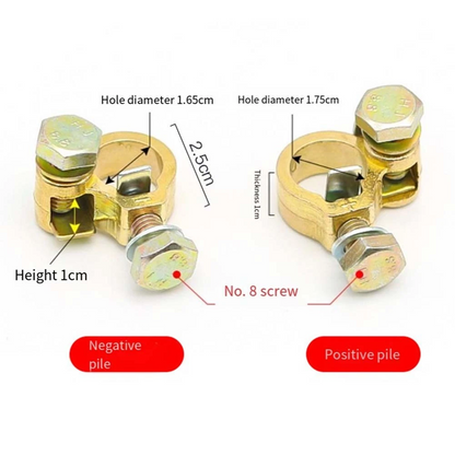 🔥2+2 OFERTA🔥StartSafe™ – Cleme Robuste pentru Conexiuni Baterie