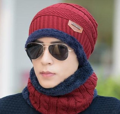 Set combo Beanie si Esarfa de Iarna - ShopGuru