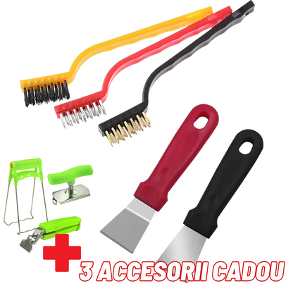 Kit de Curatenie pentru Bucatarie (5 Piese) + 🔥3 Accesorii Bucatarie Cadou🔥