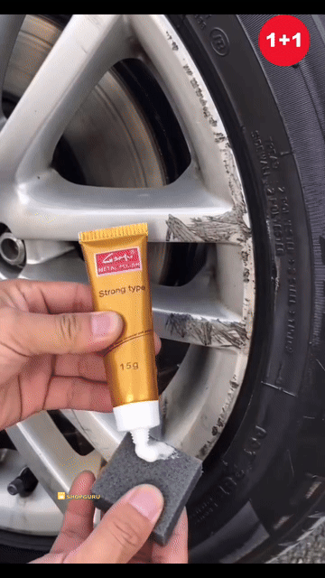 MetalShine Pro — pastă pentru curățare și lustruire metal