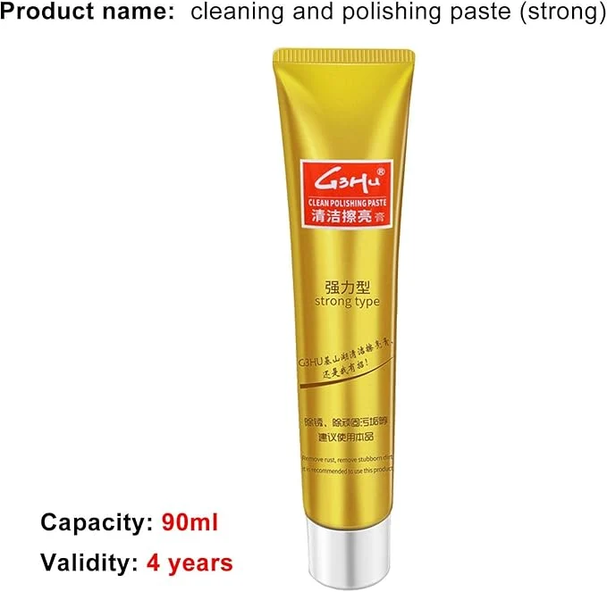 MetalShine Pro — pastă pentru curățare și lustruire metal